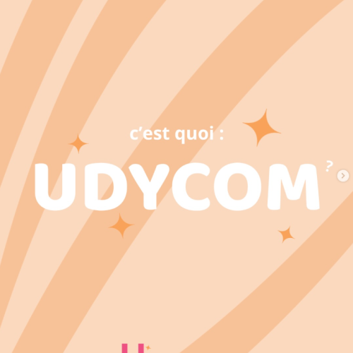 Post instagram - présentation de Udycom